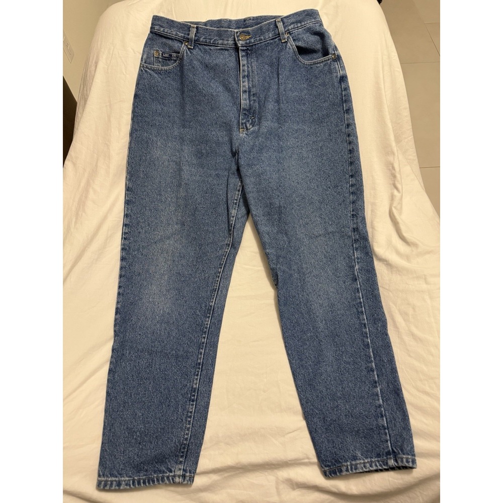 Women's Mr. Lee Vintage Made In Usa 18 Med Baggy Mom Jeans Zipper Fly